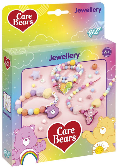 Totum Care Bears Care Bears Schmuck herstellen 2 Armbänder und Halskette – Spielzeug für Mädchen ab 4 Jahren Geschenktipp Armbänder basteln