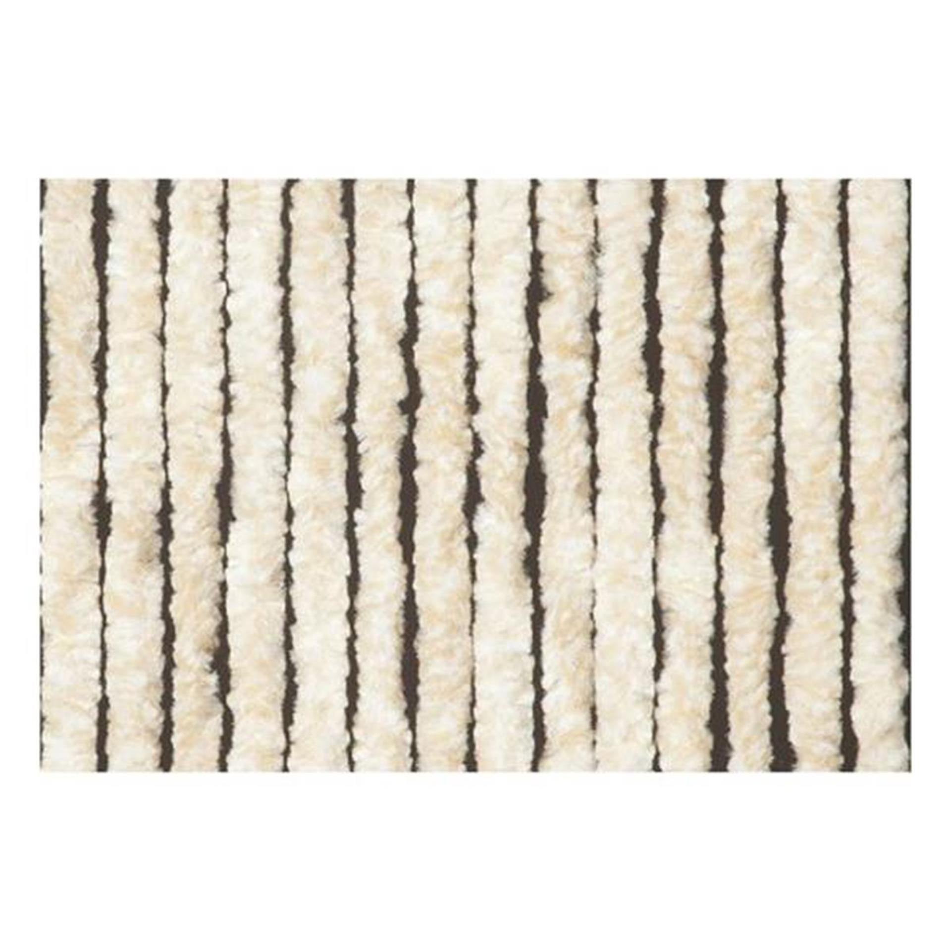 Wicotex Katzenschwanzvorhang 100x240 beige weiß