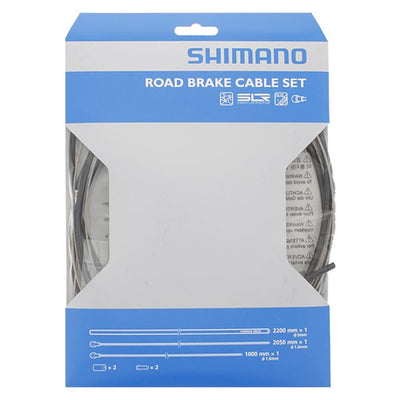 Shimano Bremskabel Set Race Edelstahl schwarz schwarz