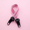 Qibbel Widk Snelbinder Explorer 16 schwarze Klammern rosa weiß