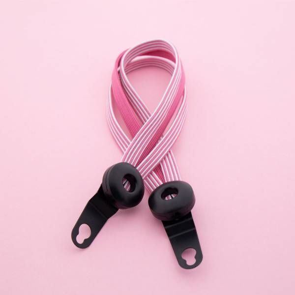 Qibbel Widk Snelbinder Explorer 16 schwarze Klammern rosa weiß