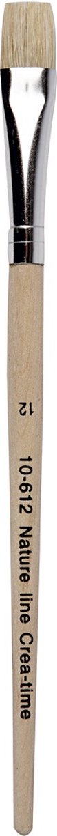 Holzbürsten - nr. 12, Korte Steel, 12st.