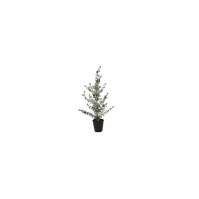 Country Field Countryfield Weihnachtsbaum LED Cedrusgrün Kunststoff 11x10x61cm 15LED 3xaaa