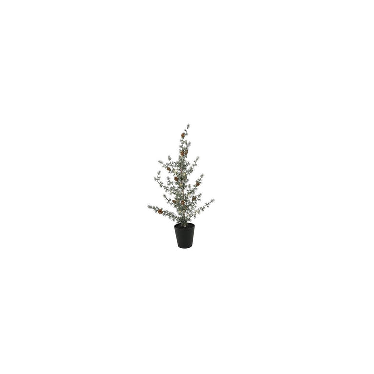 Country Field Countryfield Weihnachtsbaum LED Cedrusgrün Kunststoff 11x10x61cm 15LED 3xaaa
