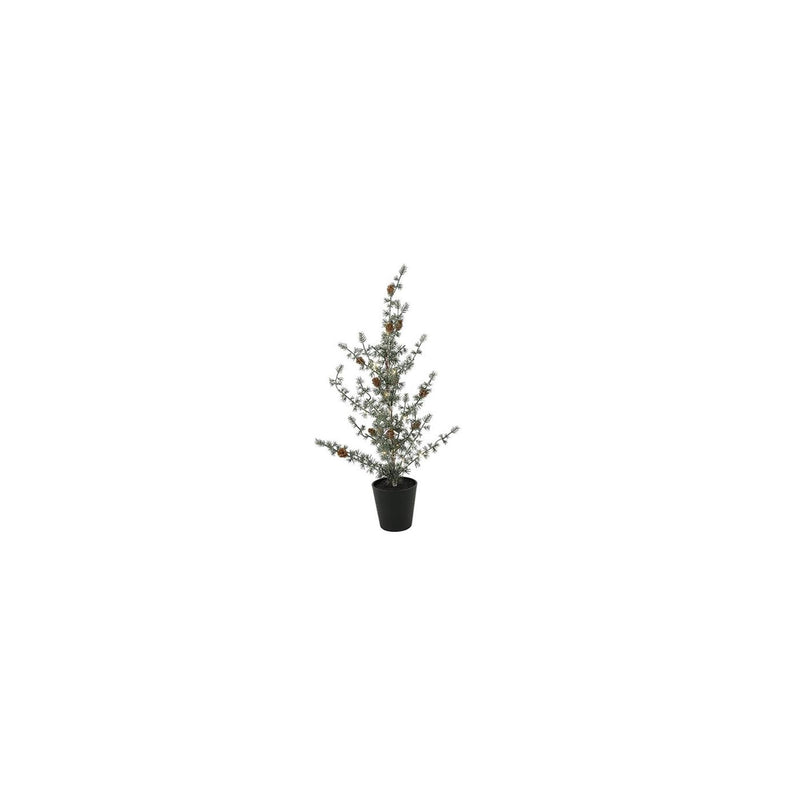 Country Field Countryfield Weihnachtsbaum LED Cedrusgrün Kunststoff 11x10x61cm 15LED 3xaaa