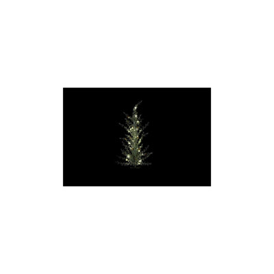Country Field Countryfield Weihnachtsbaum LED Cedrusgrün Kunststoff 11x10x61cm 15LED 3xaaa