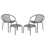 Decoris Vigo Balkonset Anthrazit - afbeelding 1