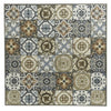 Decoris Toulouse Weinregal für den Außenbereich, Mosaik, Taupe