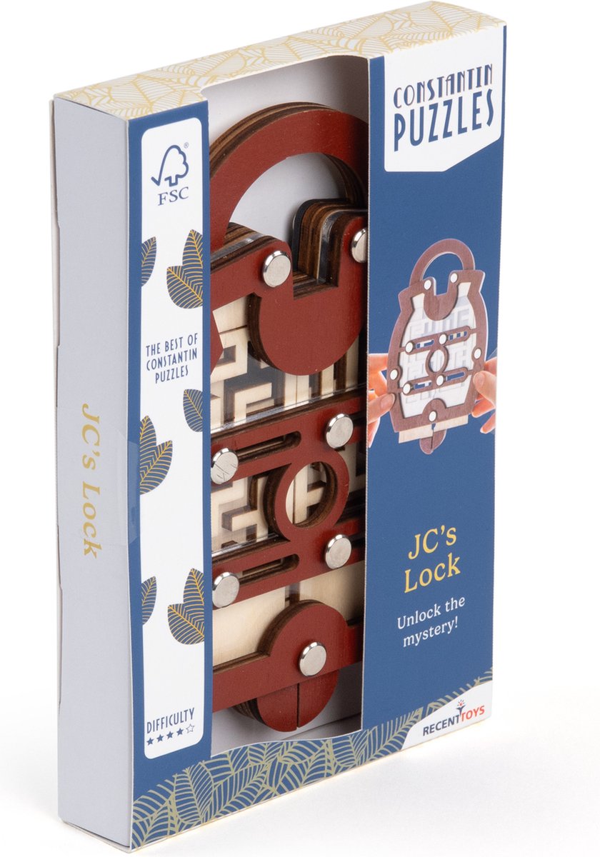 Aktuelle Spielzeuge JCs Lock-Gehirn-Puzzle