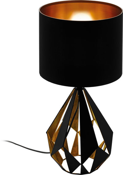 Eglo Carlton 5 Tischleuchte – E27 – 51 cm – schwarzes Kupfer