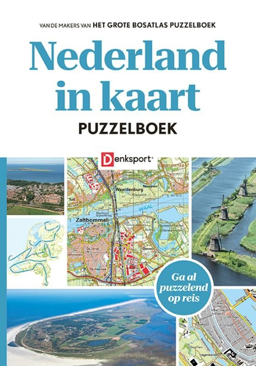 Denksport – Karte der Niederlande, Rätselbuch – logische Rätsel