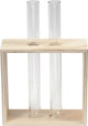 Creativ Company Holzregal mit Reagenzgläser, 3DLG.