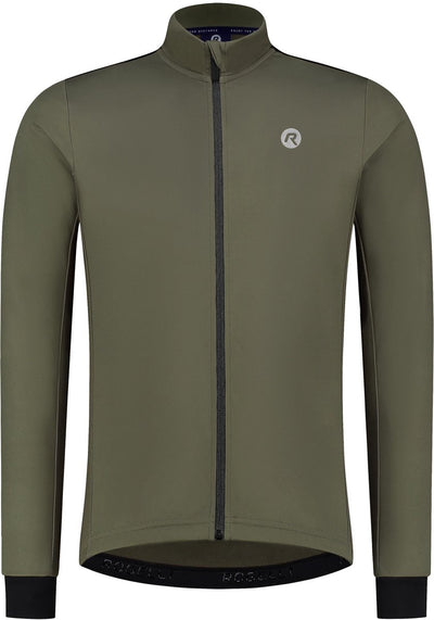 Rogelli Core Fahrradshirt Herren Langarm - Radshirt - Comfort Fit - Grün - Größe XXL