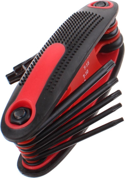 Carpoint 8-teiliger Torx-Schlüsselsatz T9 bis T40