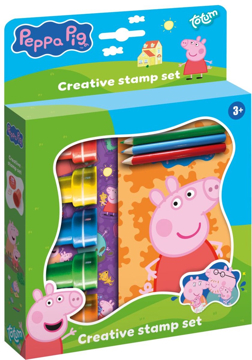 Peppa Pig Creative Stamp Set