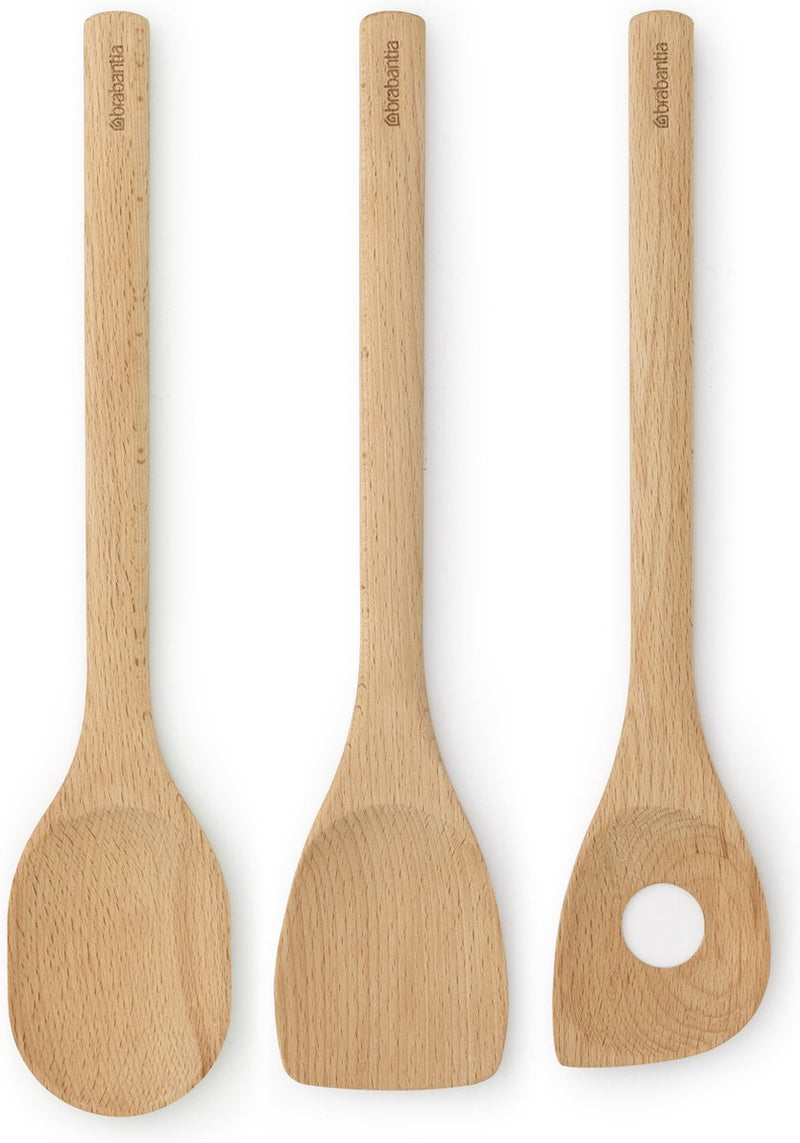 Brabantia-Profil-Küchenutensilienset aus Holz