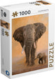 Rebo Puzzle Elefanten 1000 Teile