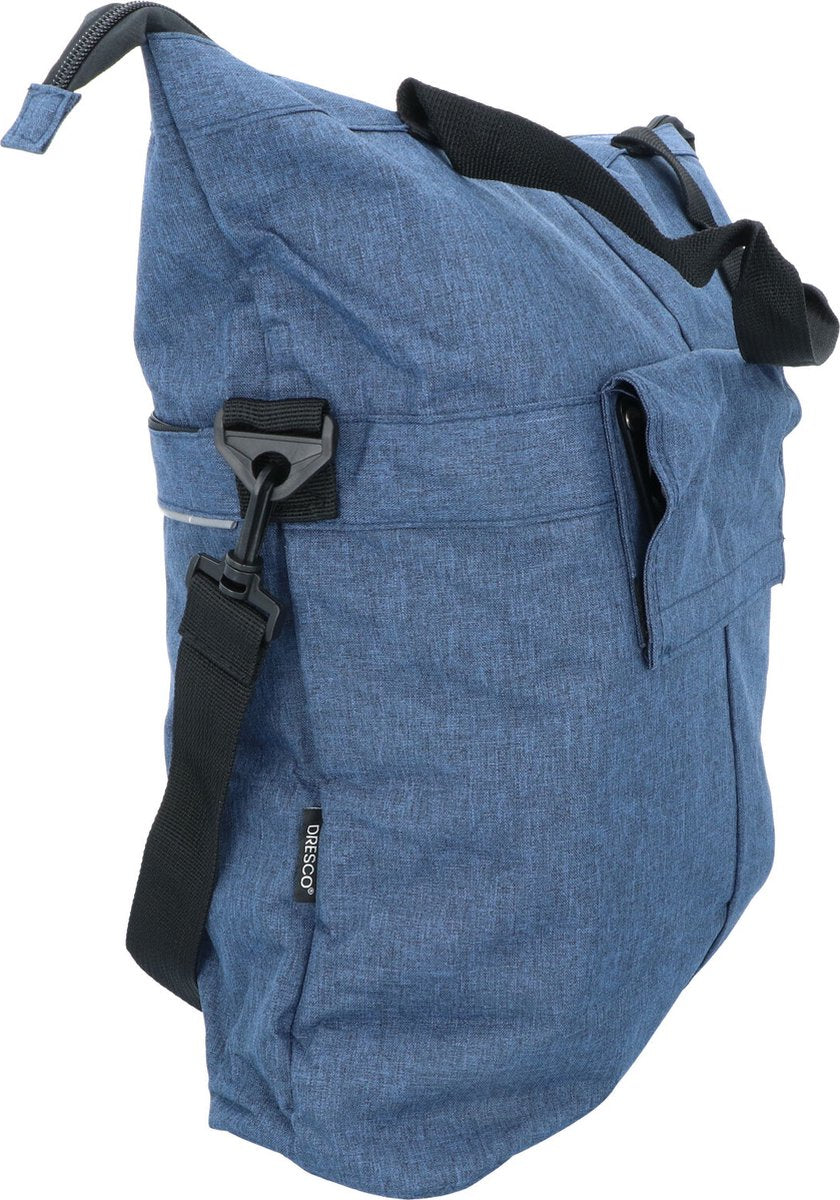 Dresco Single Fahrradbeutel und Shopper 18 Liter Blau