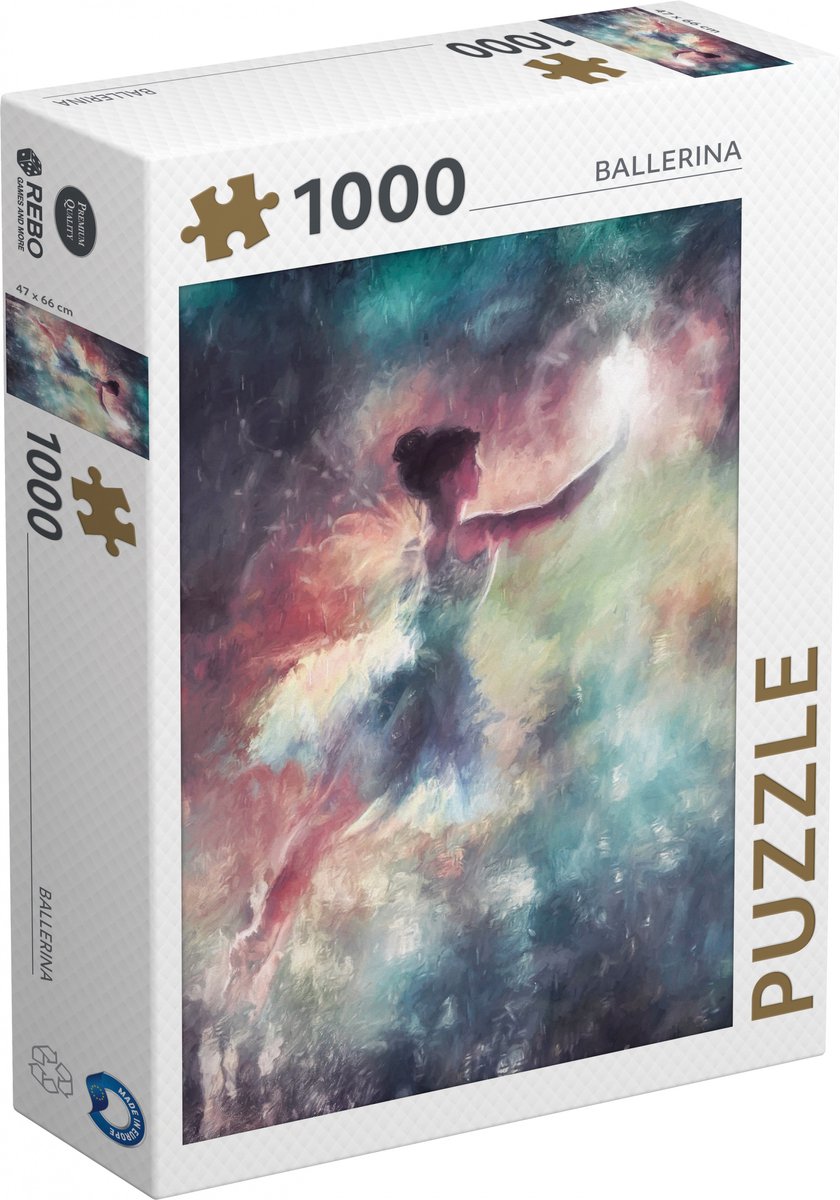 Rebo Puzzle Ballerina 1000 Teile