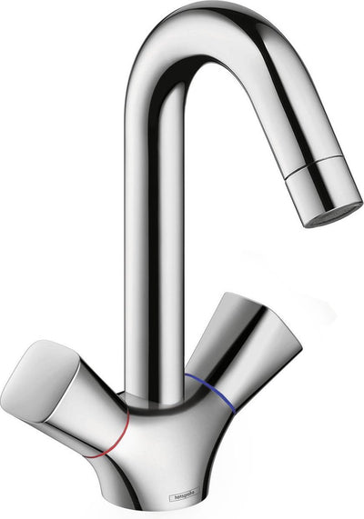 Hansgrohe Logis Waschtischarmatur 180 mit Ablaufgarnitur Chrom 71222000
