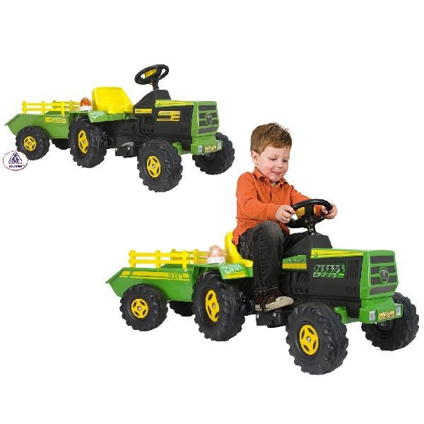 Injusa Basic Electric Children's Tractor 6V Green