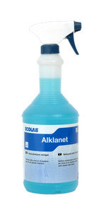 Ecolab Alklanet Glasreiniger in Sprühflasche (1 Liter)