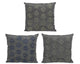 Decoris Outdoor-Kissen graue Blume 45x45 sortiert