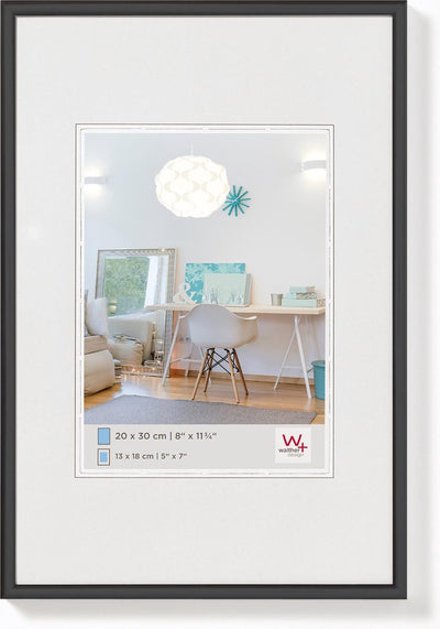 Walther New Lifestyle - Kunststoffrahmen - Fotogröße 20x25 cm - Schwarz