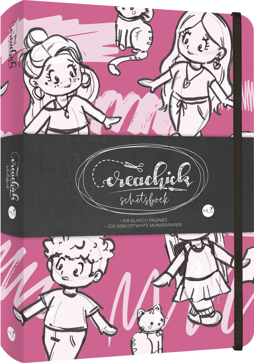 Kluitman Skizzenbuch Creachick Himbeere