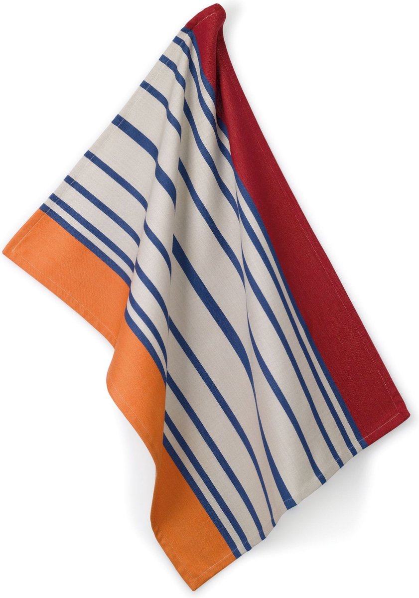 Kela Küche - Ethno Geschirrtuch 4er Set - Kunststoff - Orange