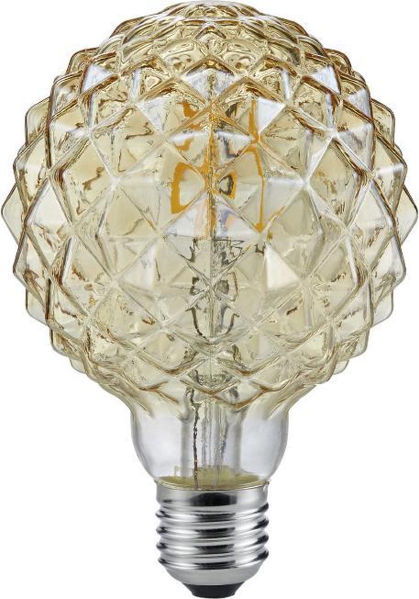Trio Globus - Lichtquellen - Bernstein - inkl. 1x E27 4W -