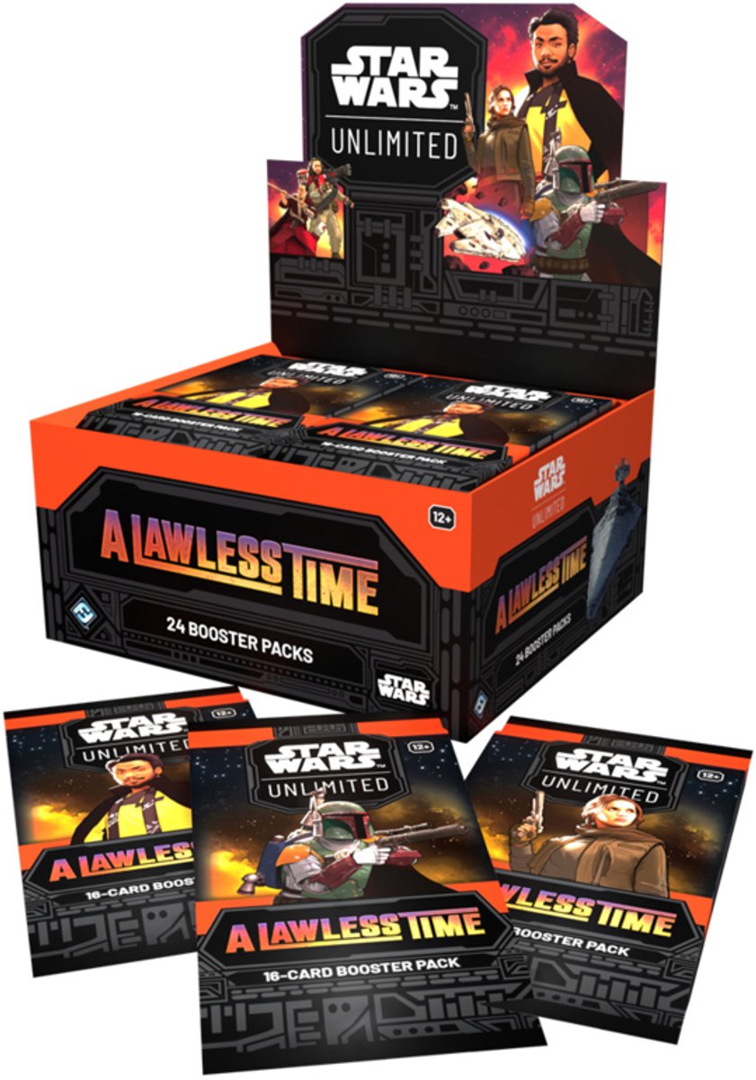 Asmodee Star Wars Unlimited TCG – ein Lawless Time Booster Pack