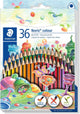 Staedtler noris color dreieckiger Buntstift - Set 36-tlg