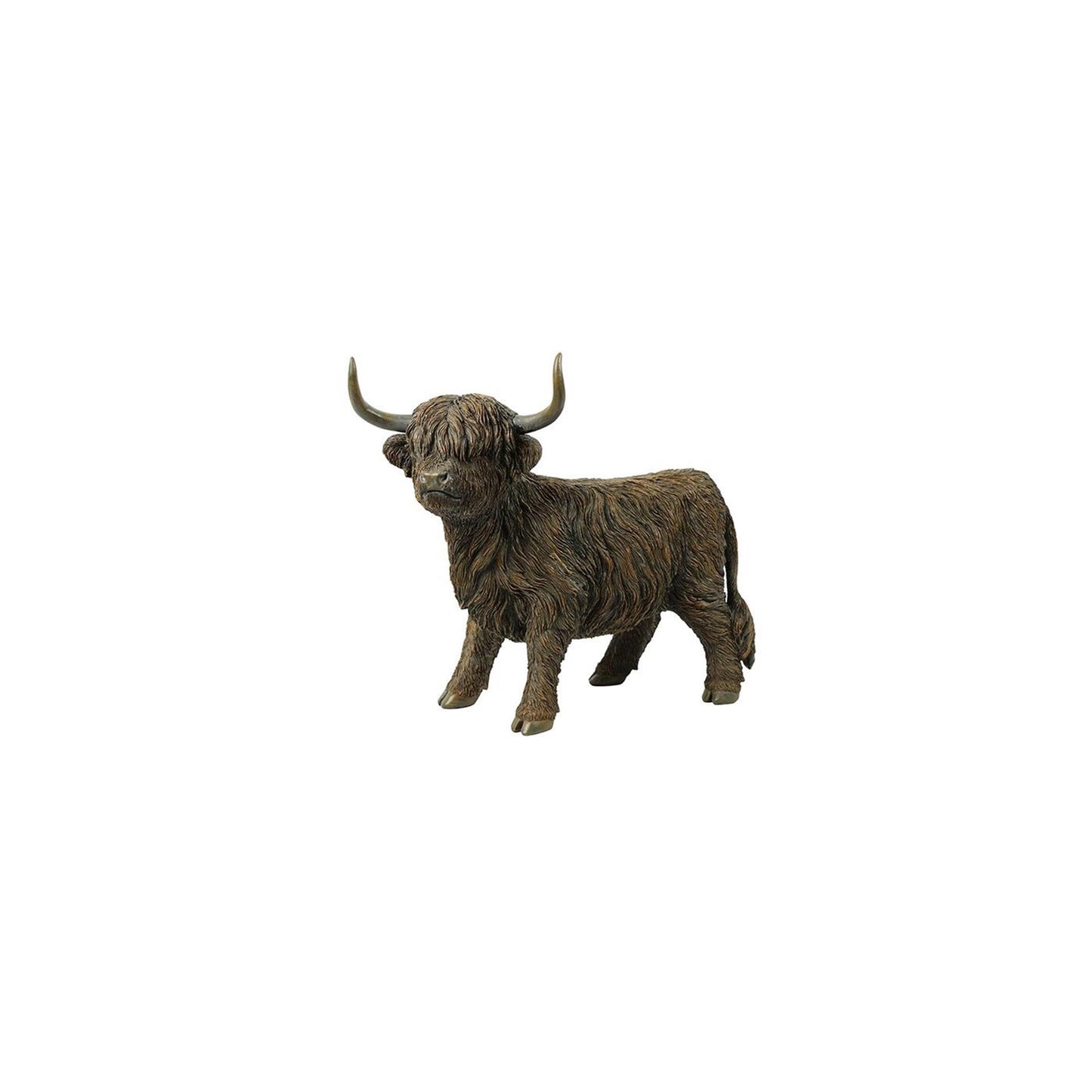 Countryfield-Statue schottischer Highlander braun H33cm