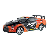 Ninco Ninco RC Fuji Driftauto + Licht 1:18 Orange Schwarz - afbeelding 1