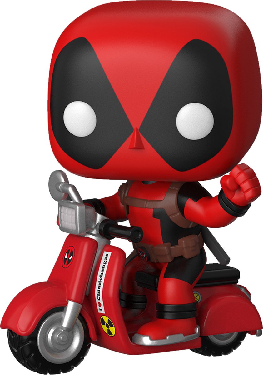 Funko-Pop! Deadpool Deadpool auf Roller – Sammelfigur Nr. 45