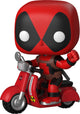 Funko-Pop! Deadpool Deadpool auf Roller – Sammelfigur Nr. 45