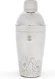 Leopold Wien - Cocktailshaker 500ml Edelstahl Blumen - Shakebecher - mit Lasergravur