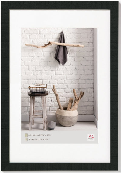Walther Home - Holzrahmen - Fotogröße 40x60 cm - Schwarz
