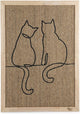 Entworfen von Lotte Poezels – Kratzbrett – Holz – 50 x 70 x 2 cm