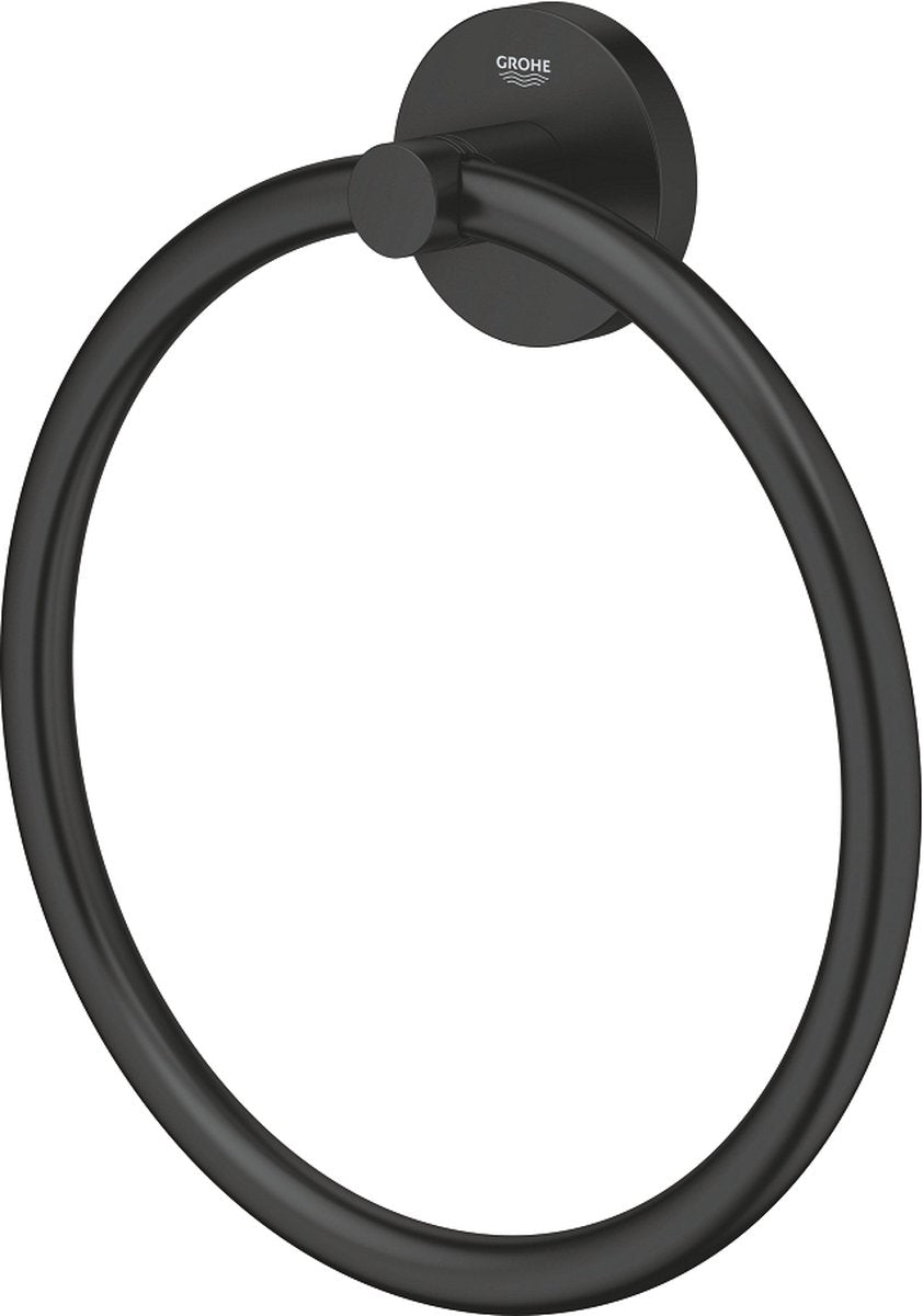 Grohe Start Handtuchring – mattschwarz
