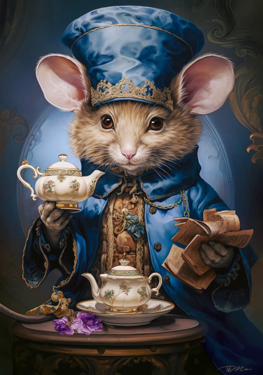 Castorland Puzzle Tea Time – 500 Teile Puzzle für Erwachsene.