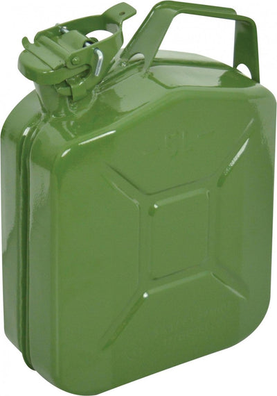 Carpoint Benzinkanister 5 Liter Metall – Stahlkanister – ungeprüft – grün