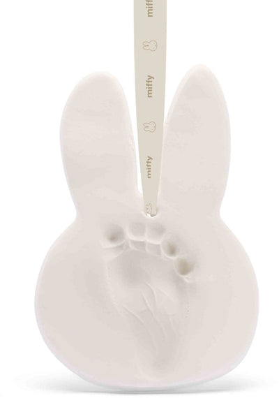 Dooky® Dooky x Miffy Geschenk-Ornament-Set – Baby-Hand-Fußabdruck-Andenken