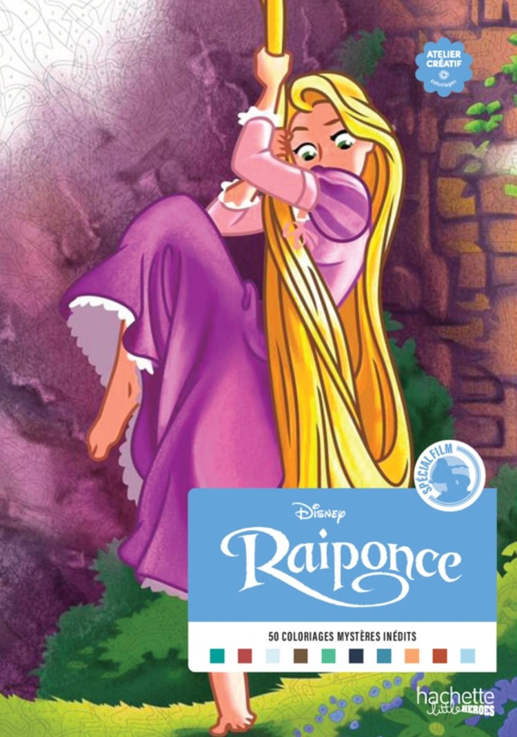 Hachette Atelier Créatif Disney Spezialfilm Coloriages Mysteries Spezialfilm – Raiponce