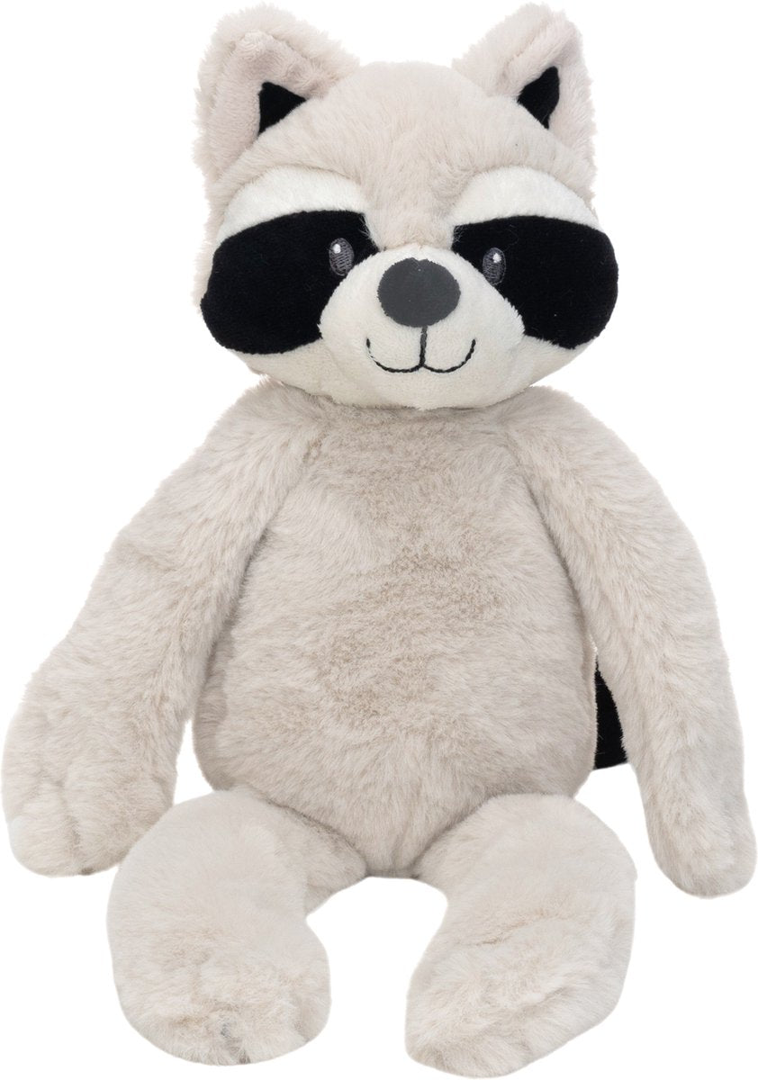 Happy Horse Waschbär Raf Kuscheltier 34 cm – Grau – Baby-Kuscheltier