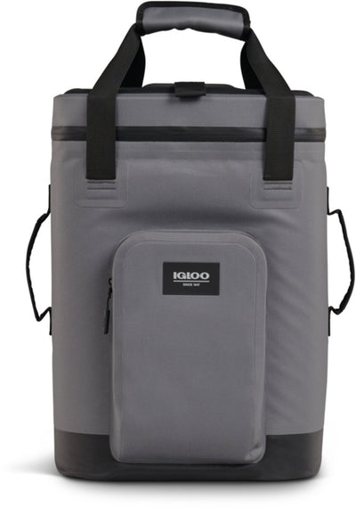 Igloo - Trailmate 24 Rucksack - Kühlrucksack für Outdoor und Alltag - 24 Dosen - Grau