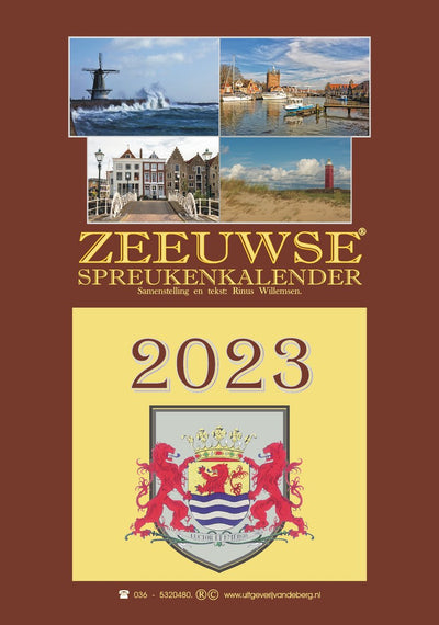 Markenloser Zeeland-Zauberkalender 2023 ohne Marke