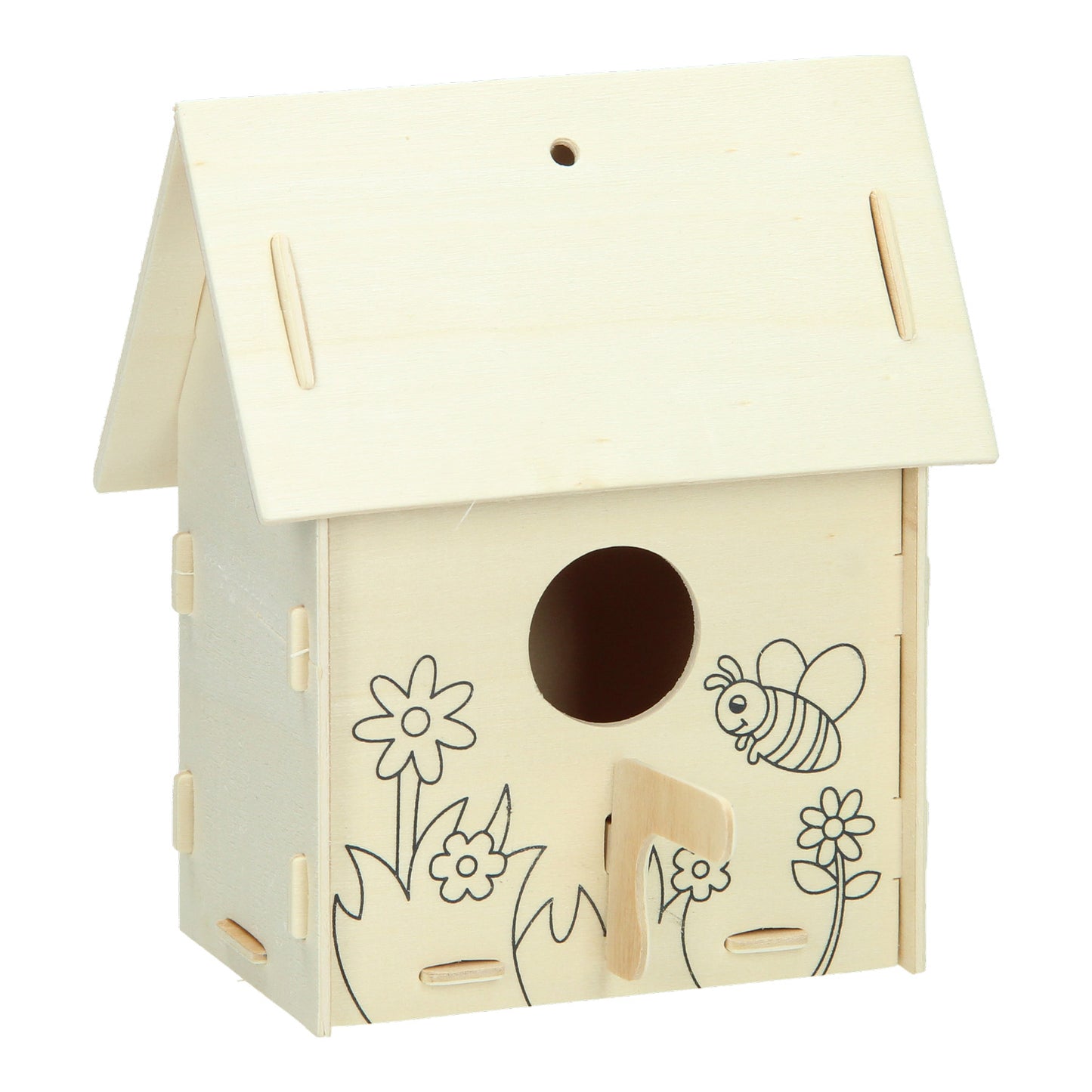 Machen Sie Ihr eigenes Holzvogelhaus, Variation a