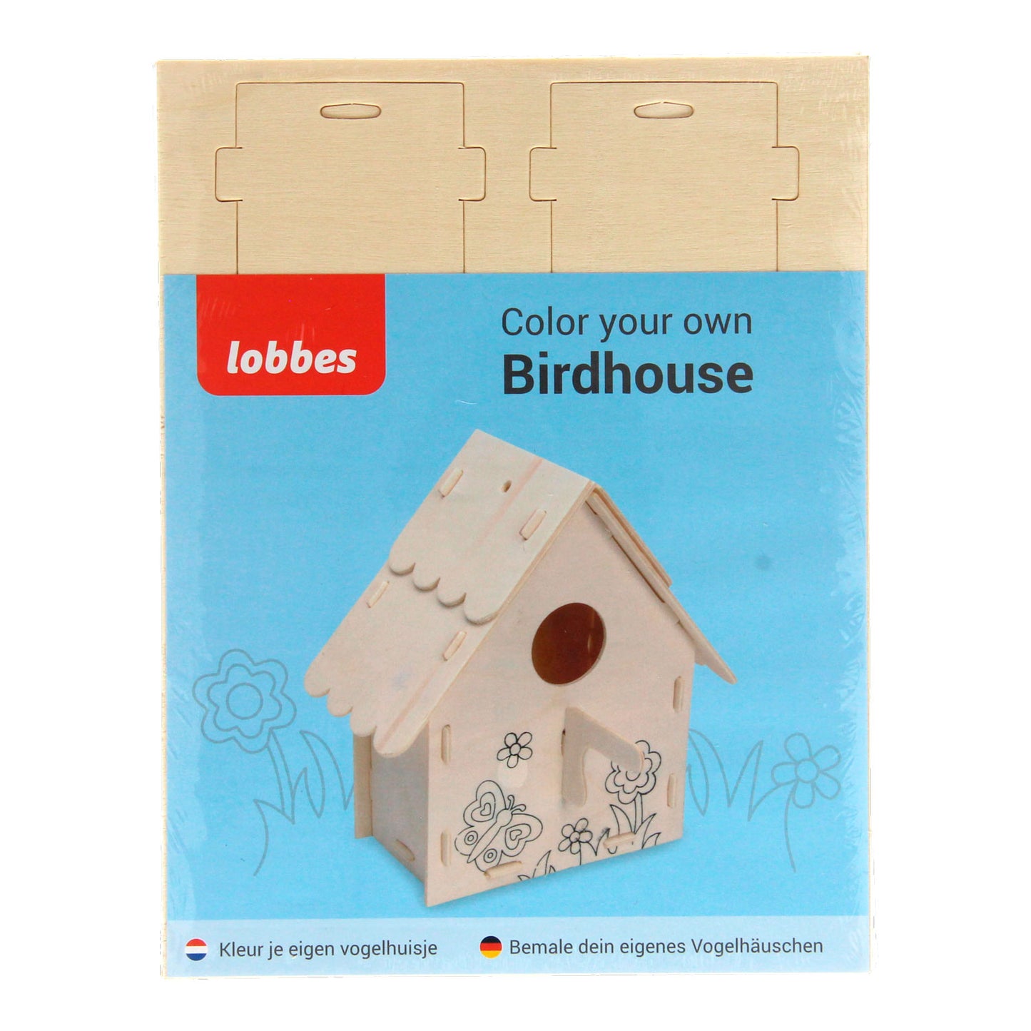Machen Sie Ihr eigenes Holzvogelhaus, Variation B